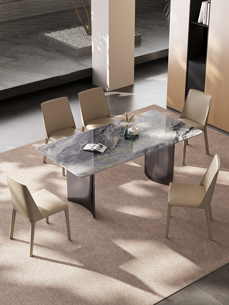 Luxe Dining Company:Angela Dining Table, Marble