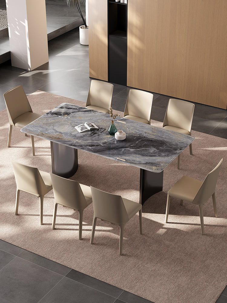 Luxe Dining Company:Angela Dining Table, Marble