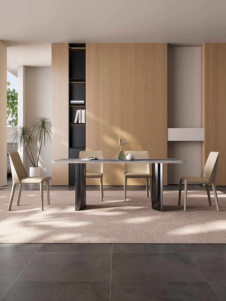 Luxe Dining Company:Angela Dining Table, Marble