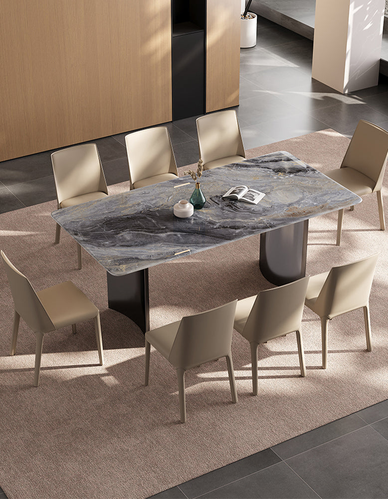 Luxe Dining Company:Angela Dining Table, Marble