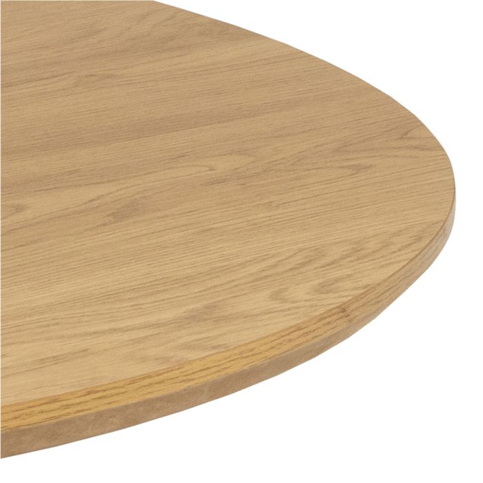 Yale 1.2m Oak Round Dining Table