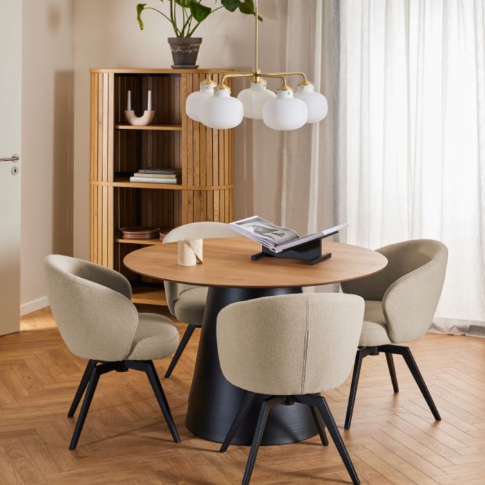 Soli 1.2M Round Dining Table