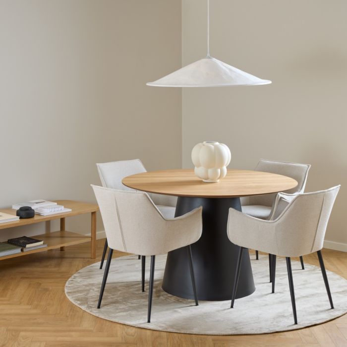 Soli 1.2M Round Dining Table