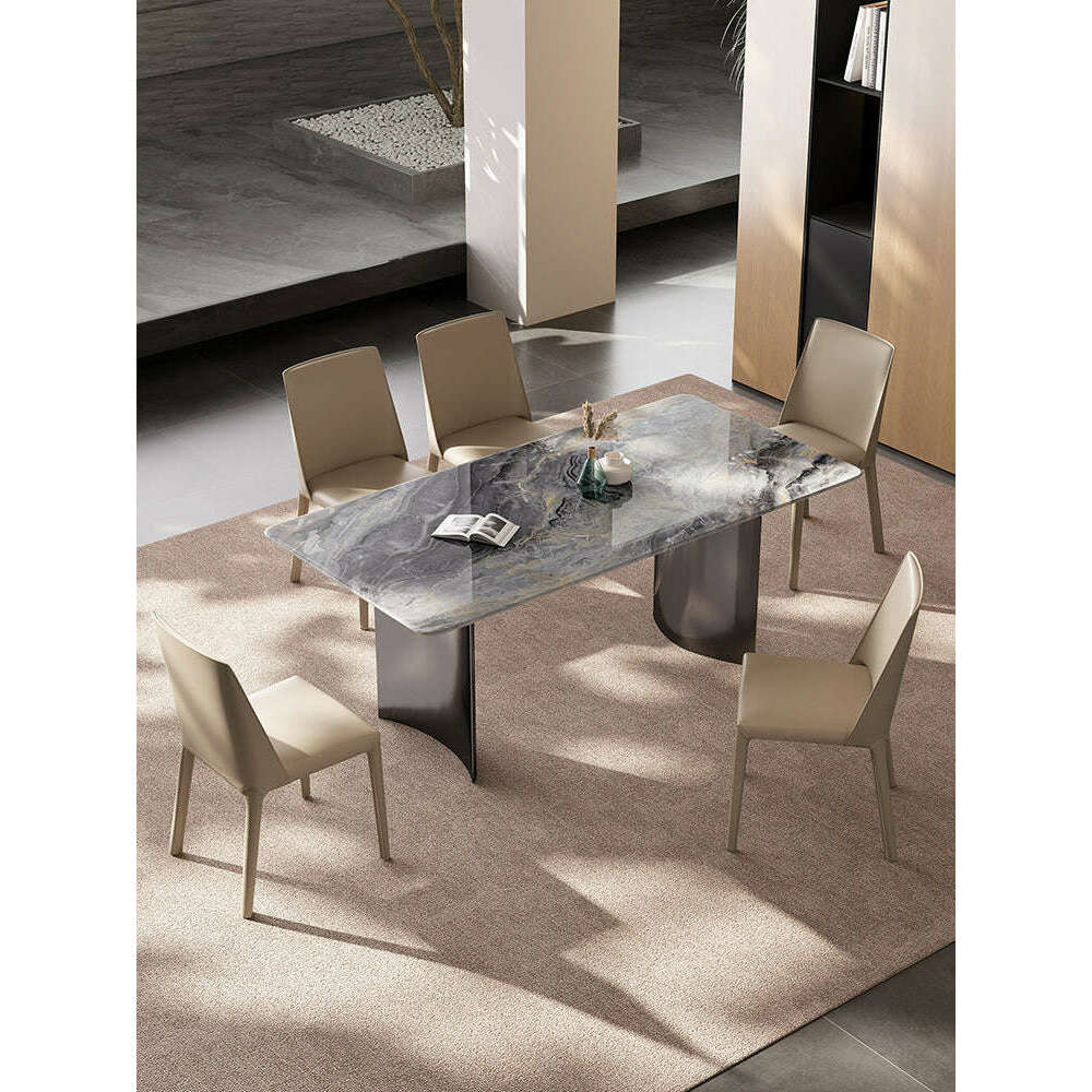 Luxe Dining Company:Angela Dining Table, Marble