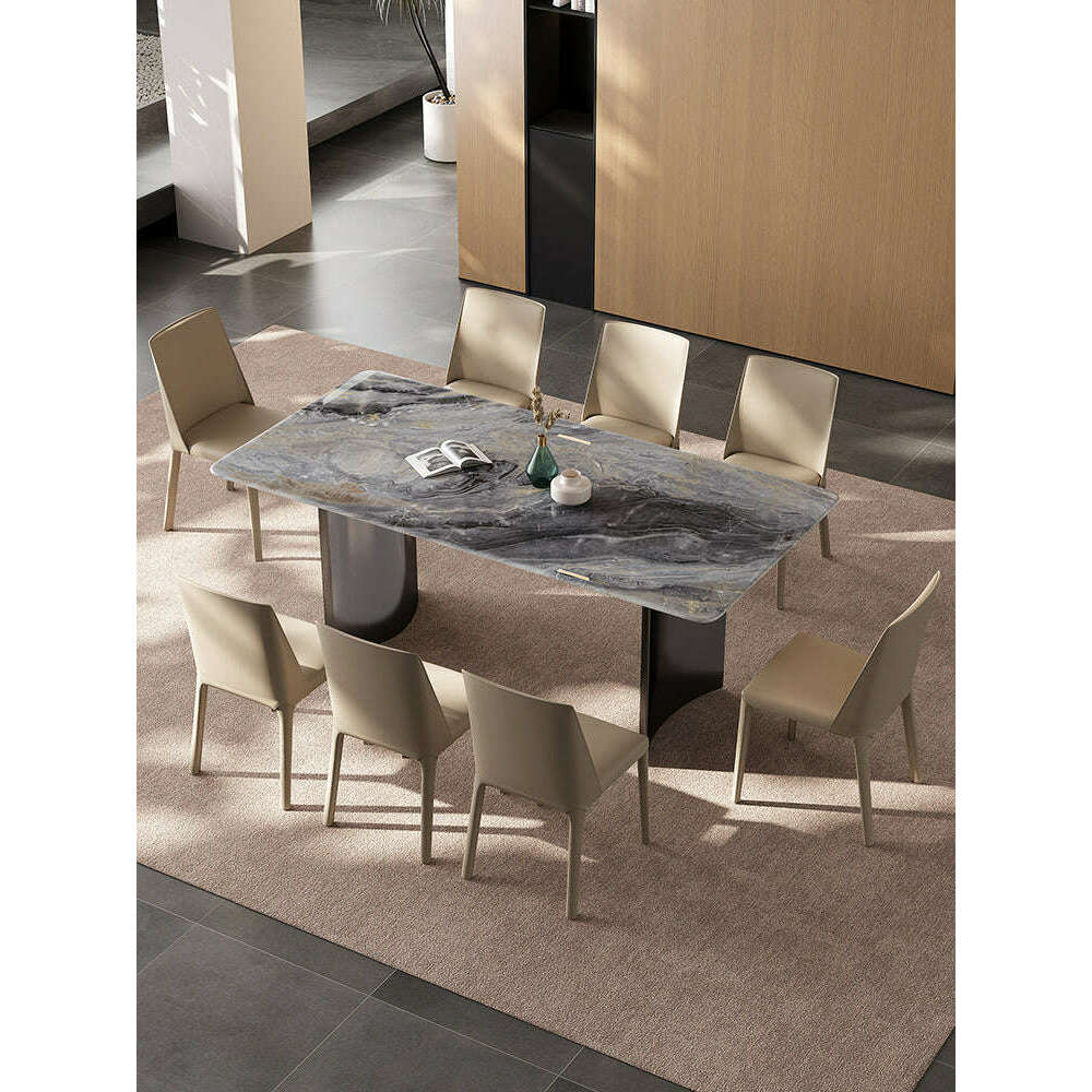 Luxe Dining Company:Angela Dining Table, Marble