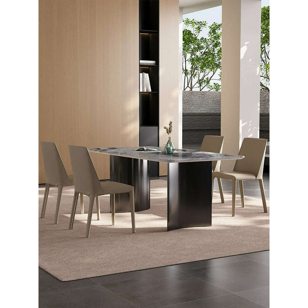 Luxe Dining Company:Angela Dining Table, Marble