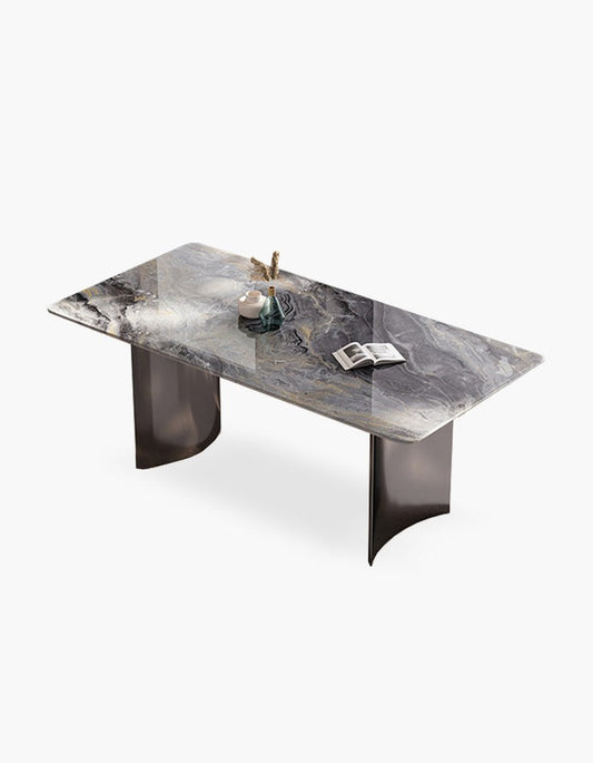 Luxe Dining Company:Angela Dining Table, Marble
