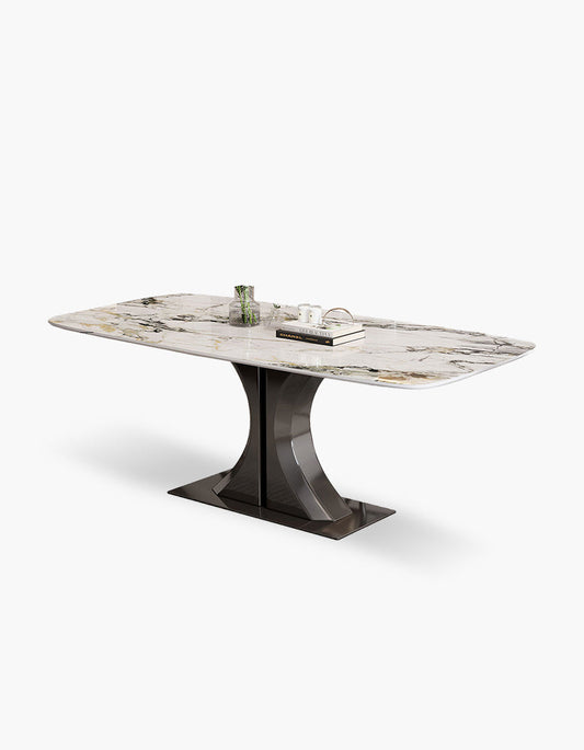 Luxe Dining Company:Elena Dining Table, Marble