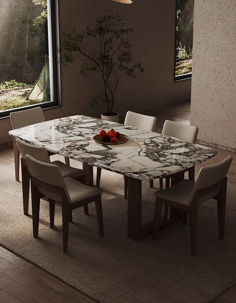 Luxe Dining Company:Donovan Dining Table, Marble