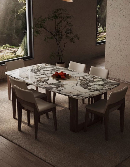 Luxe Dining Company:Donovan Dining Table, Marble