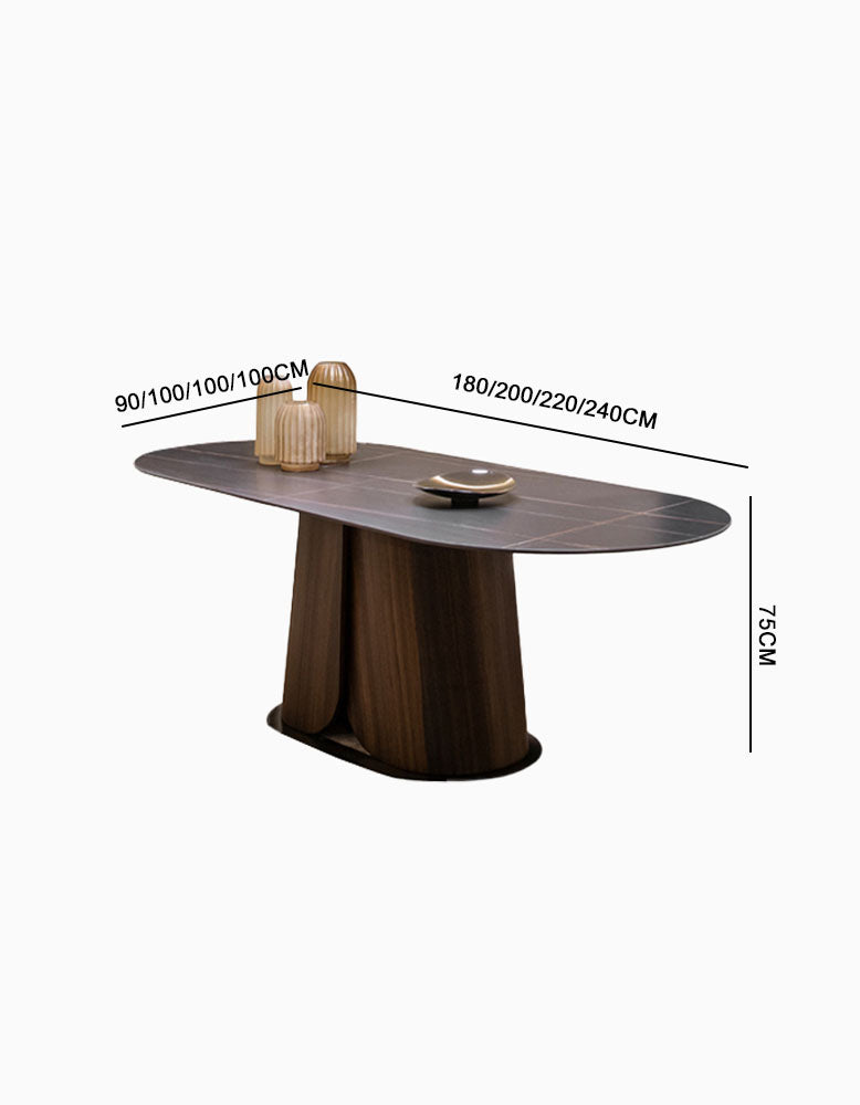 Luxe Dining Company:Lauren Dining Table, Sintered Stone