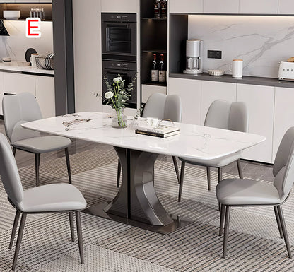 Luxe Dining Company:Elena Dining Table, Marble,130cm / E