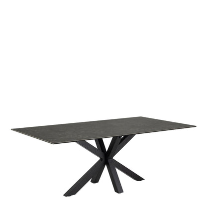 Chicago 2m Dining Table - Luxe Dining Company Brown Dining Tables