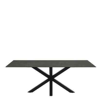 Chicago 2m Dining Table - Luxe Dining Company Brown Dining Tables