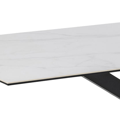 Chicago 2m Dining Table - Luxe Dining Company White Dining Tables