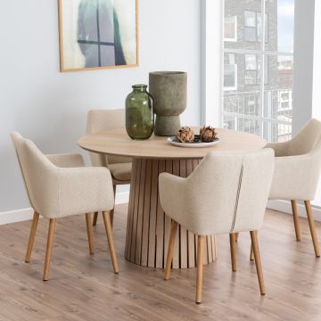 Christo Oak Dining Table
