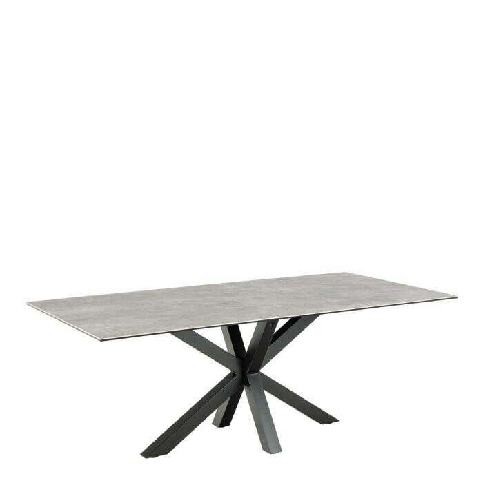 Luxe Dining Company:Chicago 2M Grey Ceramic Dining Table