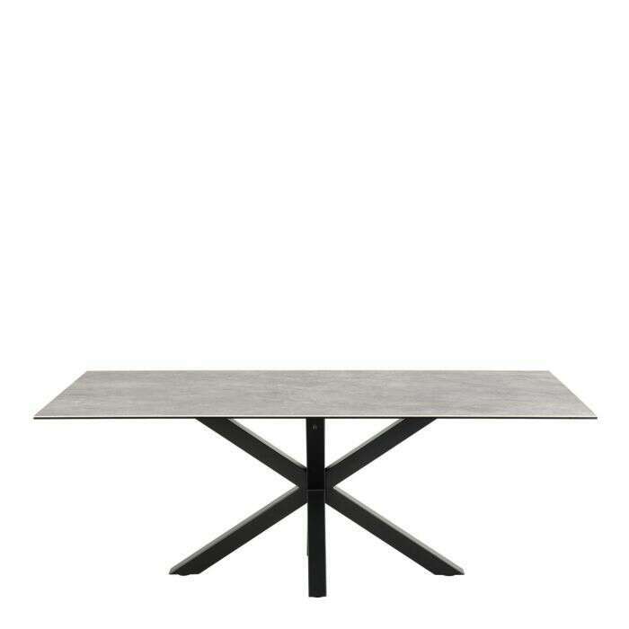 Luxe Dining Company:Chicago 2M Grey Ceramic Dining Table