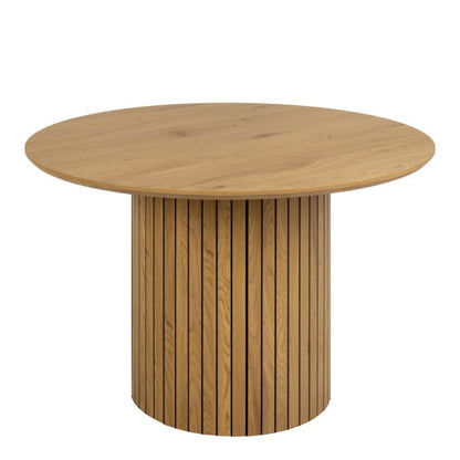 Yale 1.2m Oak Round Dining Set