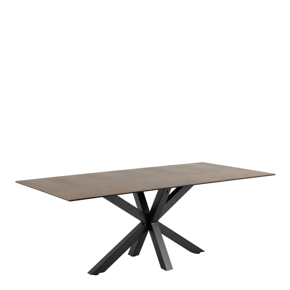 Chicago 2m Dining Table - Luxe Dining Company Brown Dining Tables