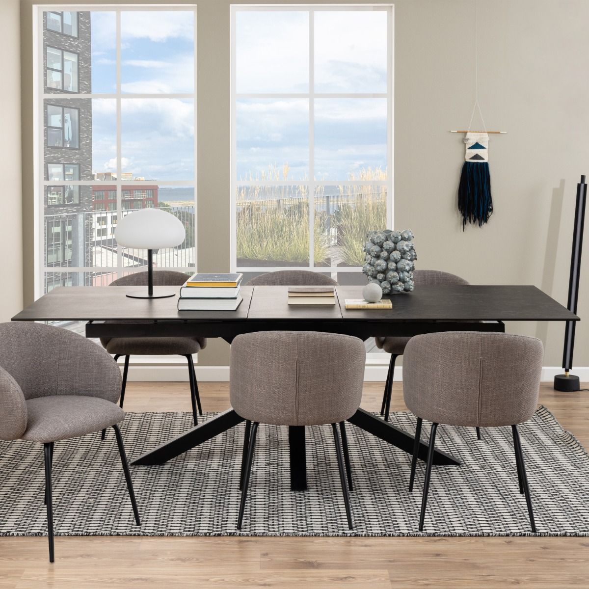 Boston Extendable Dining Table - Luxe Dining Company 1.6m - 2m Dining Tables