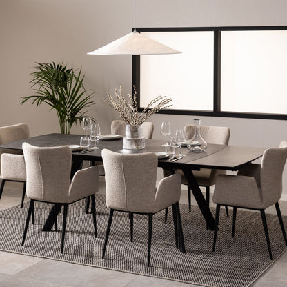 Blackburn Extendable Dining Table - Luxe Dining Company Default Title Dining Tables