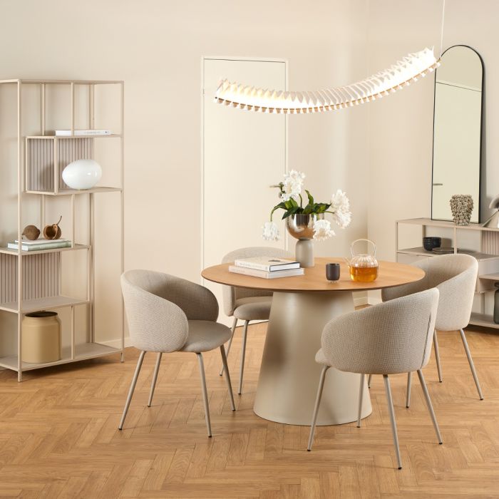 Soli 1.2M Round Dining Table