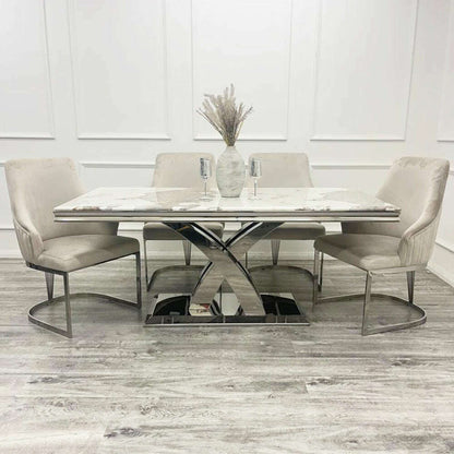 Milan 1.8m Dining Table - Luxe Dining Company Default Title Dining Tables