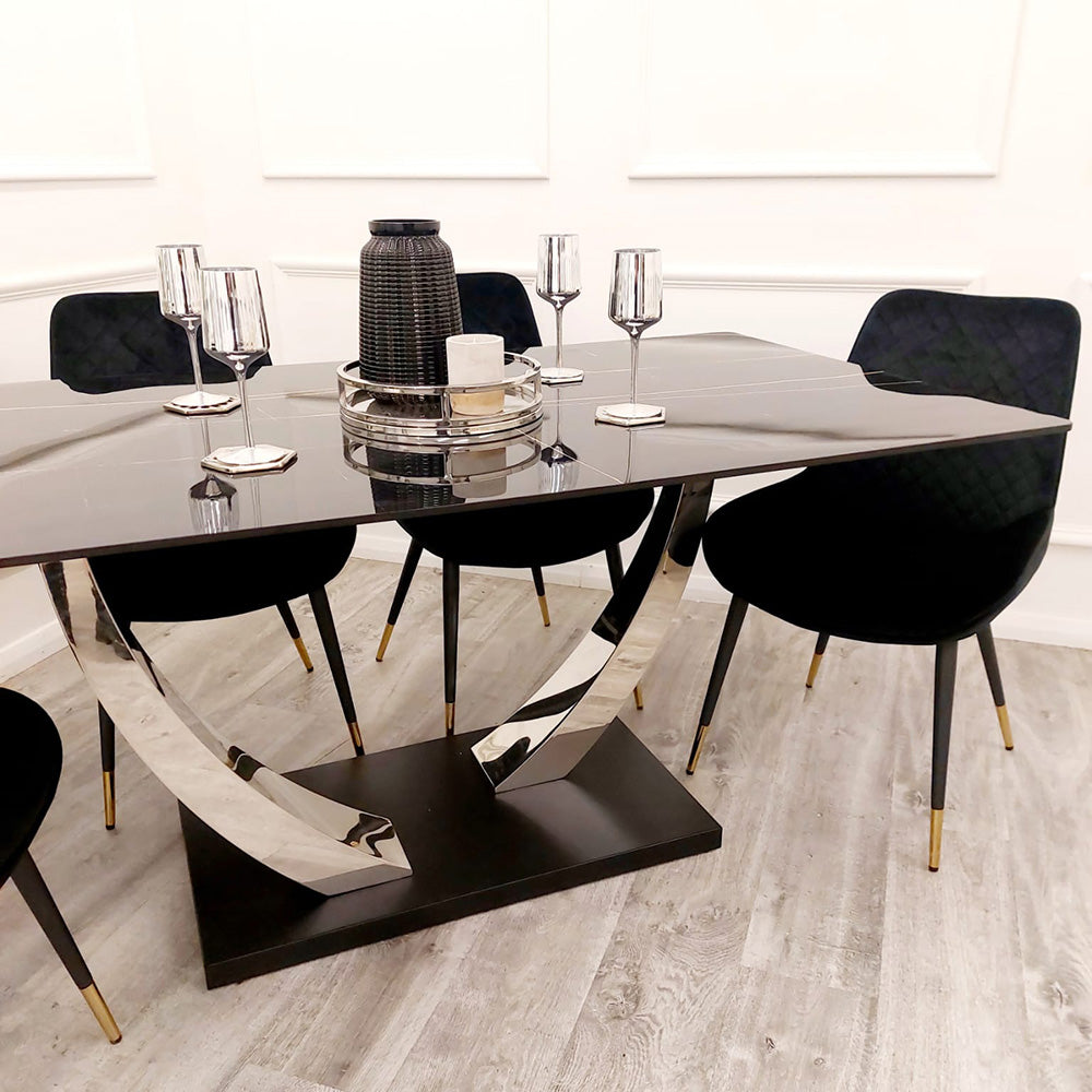 Venus 1.6m Dining Table - Luxe Dining Company Default Title Dining Tables