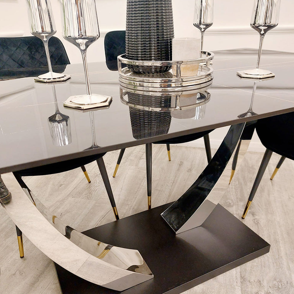 Venus 1.6m Dining Table - Luxe Dining Company Default Title Dining Tables