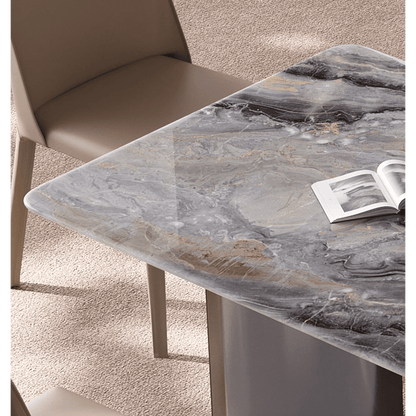 Luxe Dining Company:Angela Dining Table, Marble