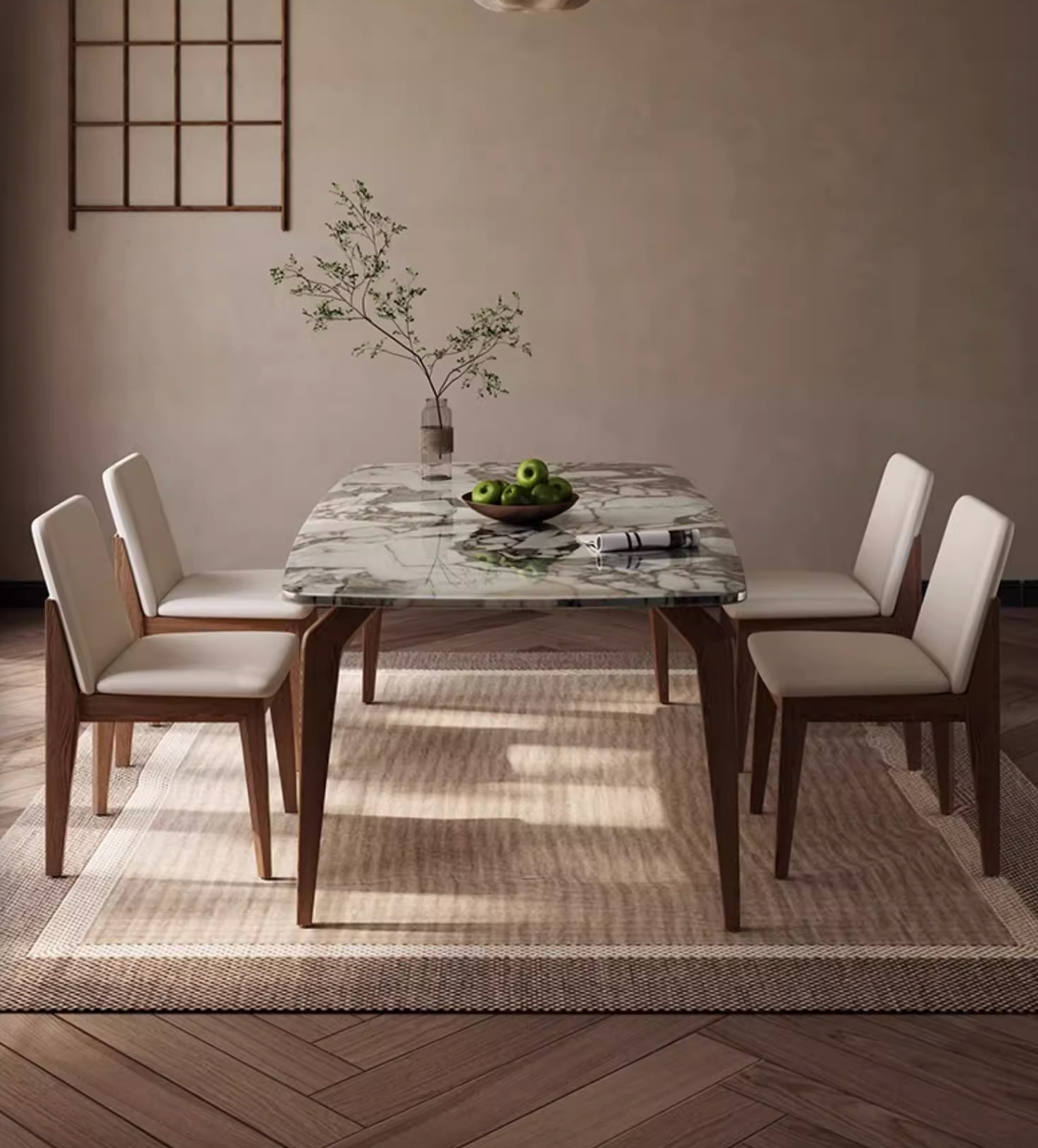 Luxe Dining Company:Dominic Dining Table, Marble