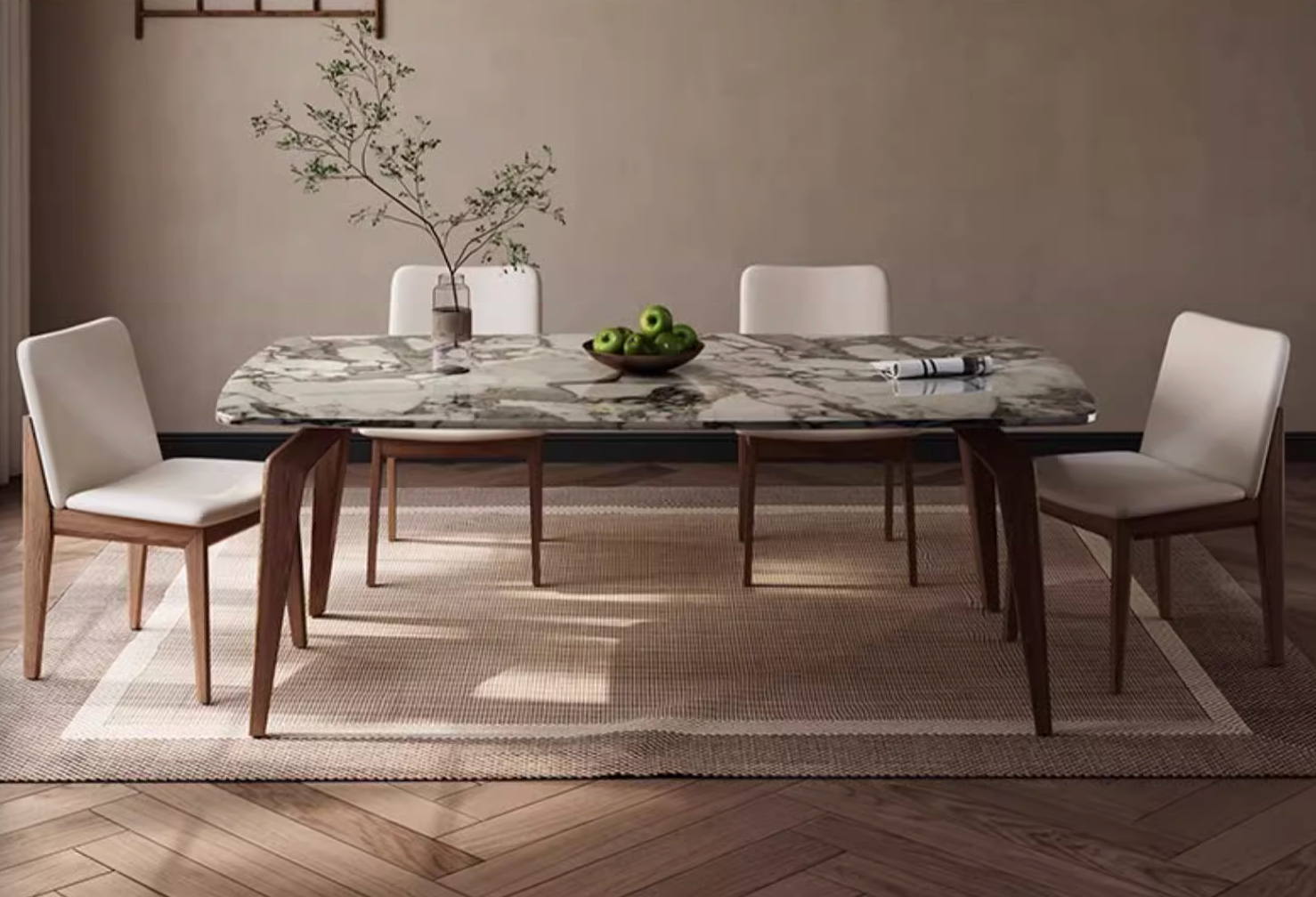 Luxe Dining Company:Dominic Dining Table, Marble
