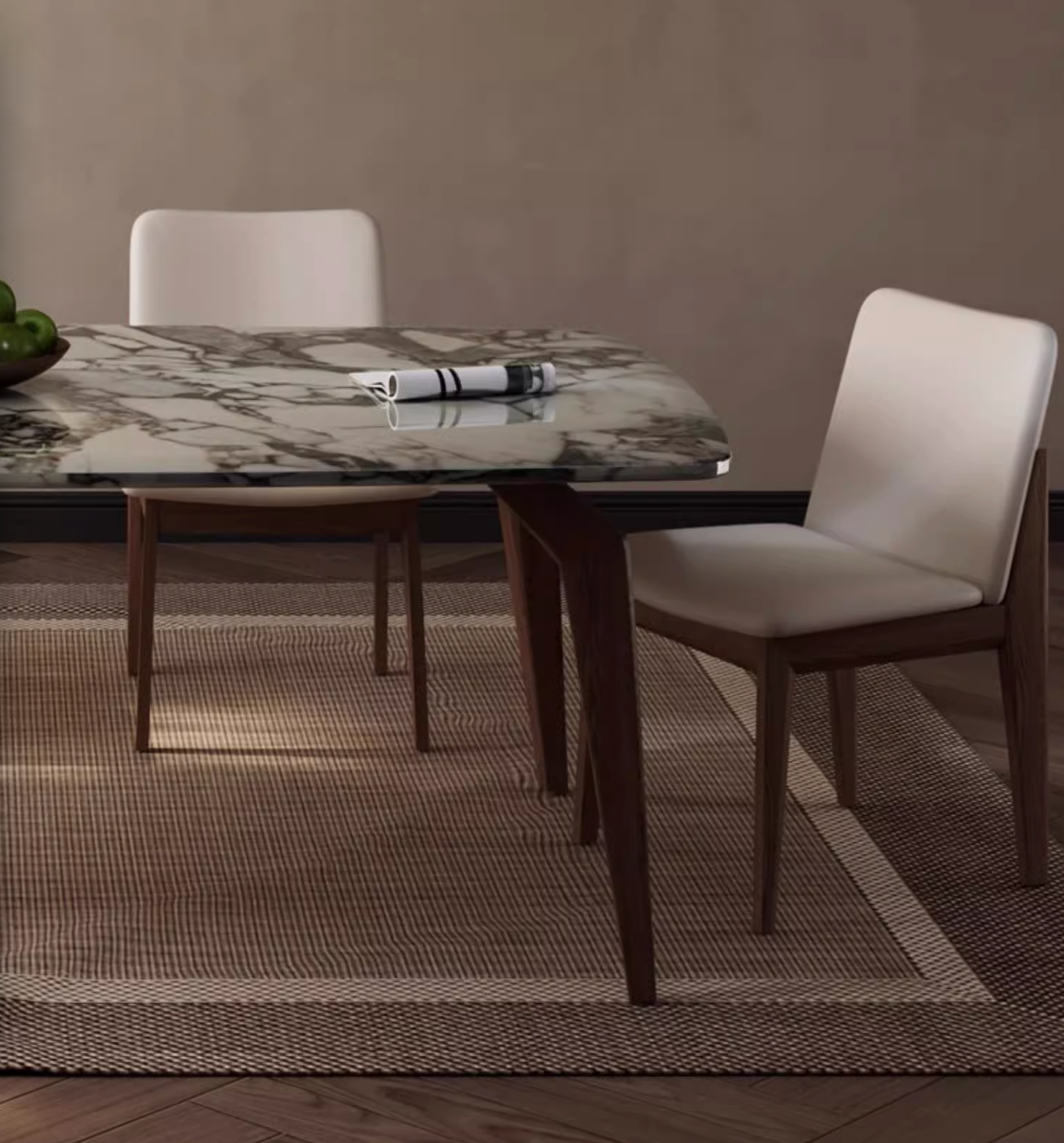 Luxe Dining Company:Dominic Dining Table, Marble