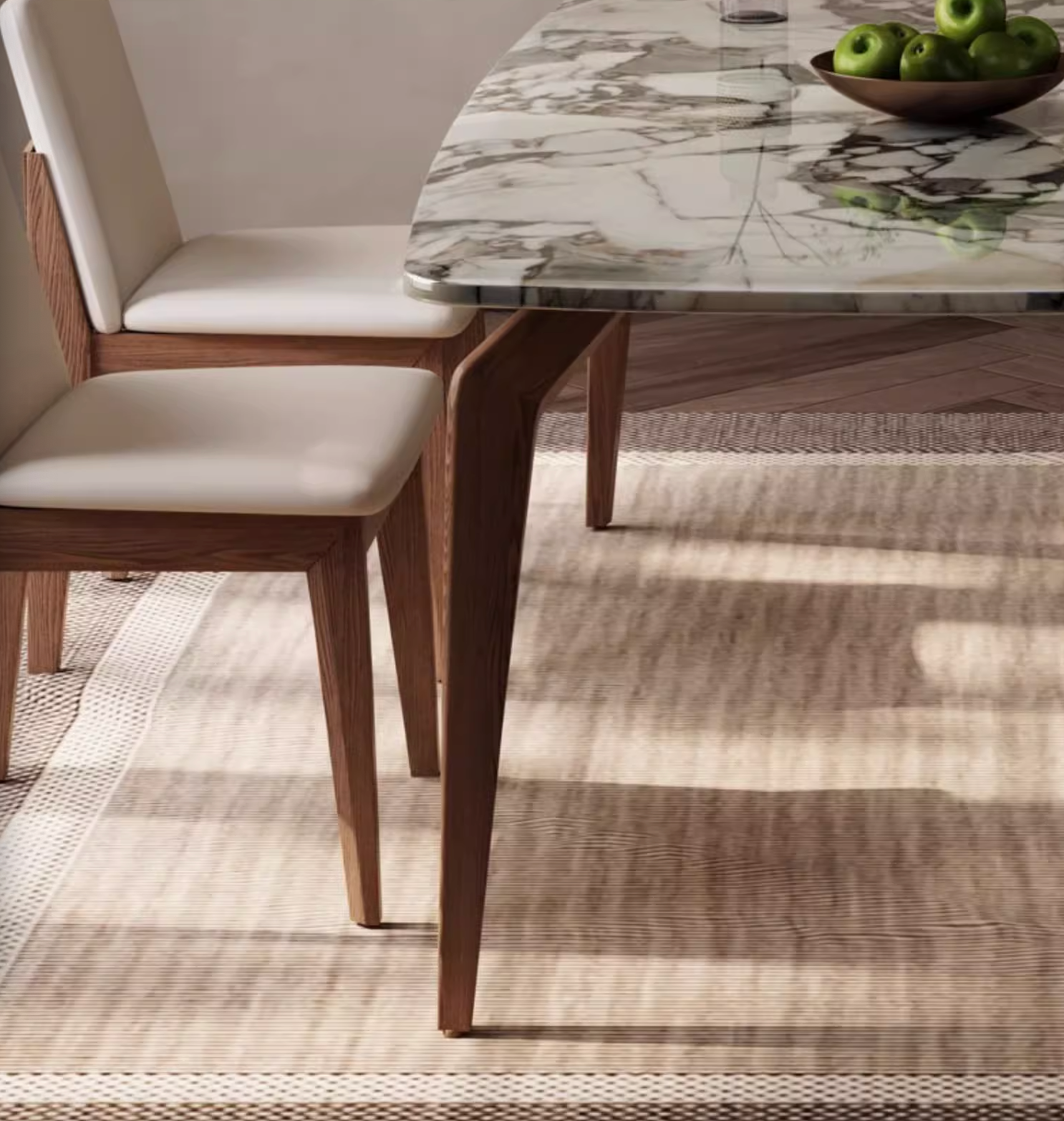 Luxe Dining Company:Dominic Dining Table, Marble