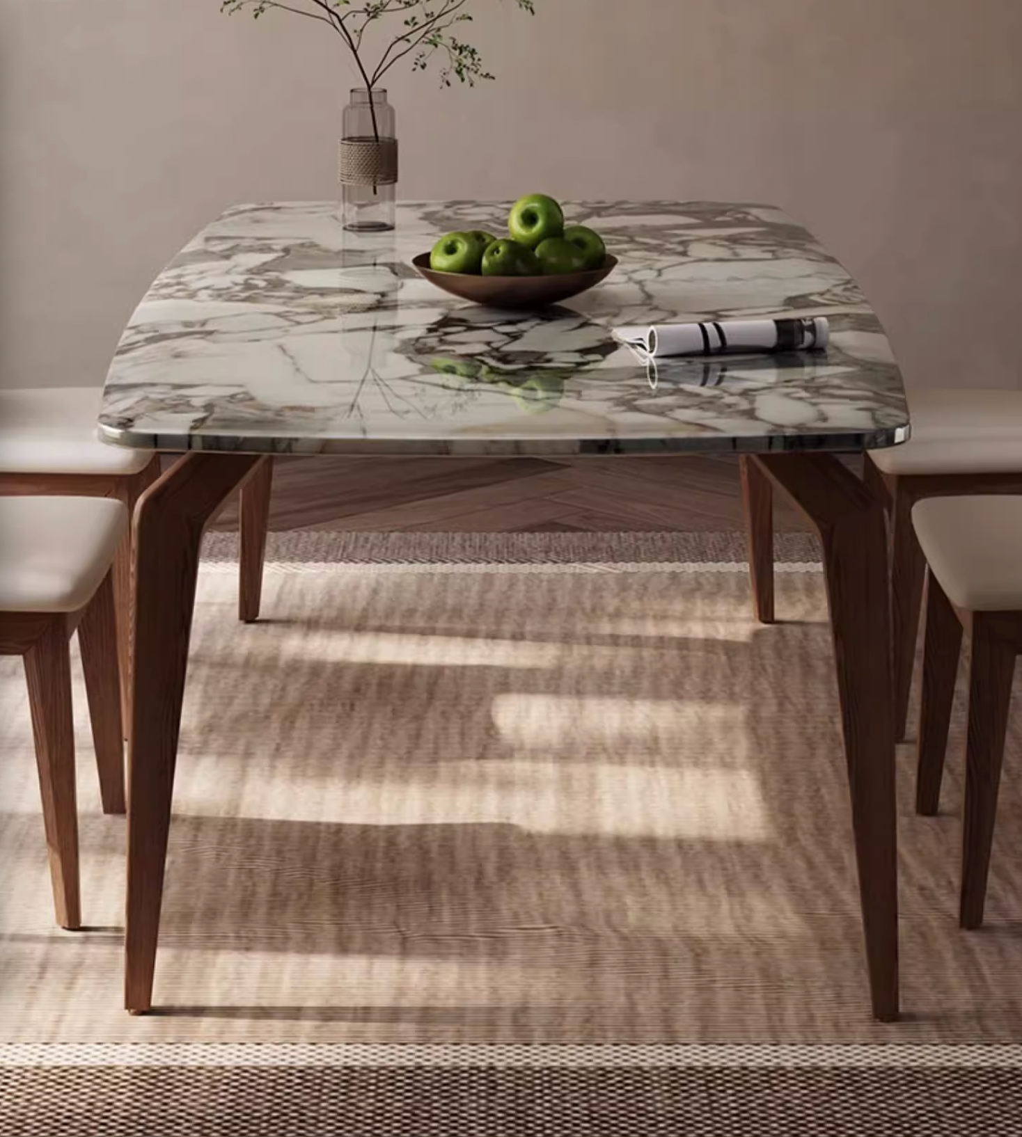 Luxe Dining Company:Dominic Dining Table, Marble