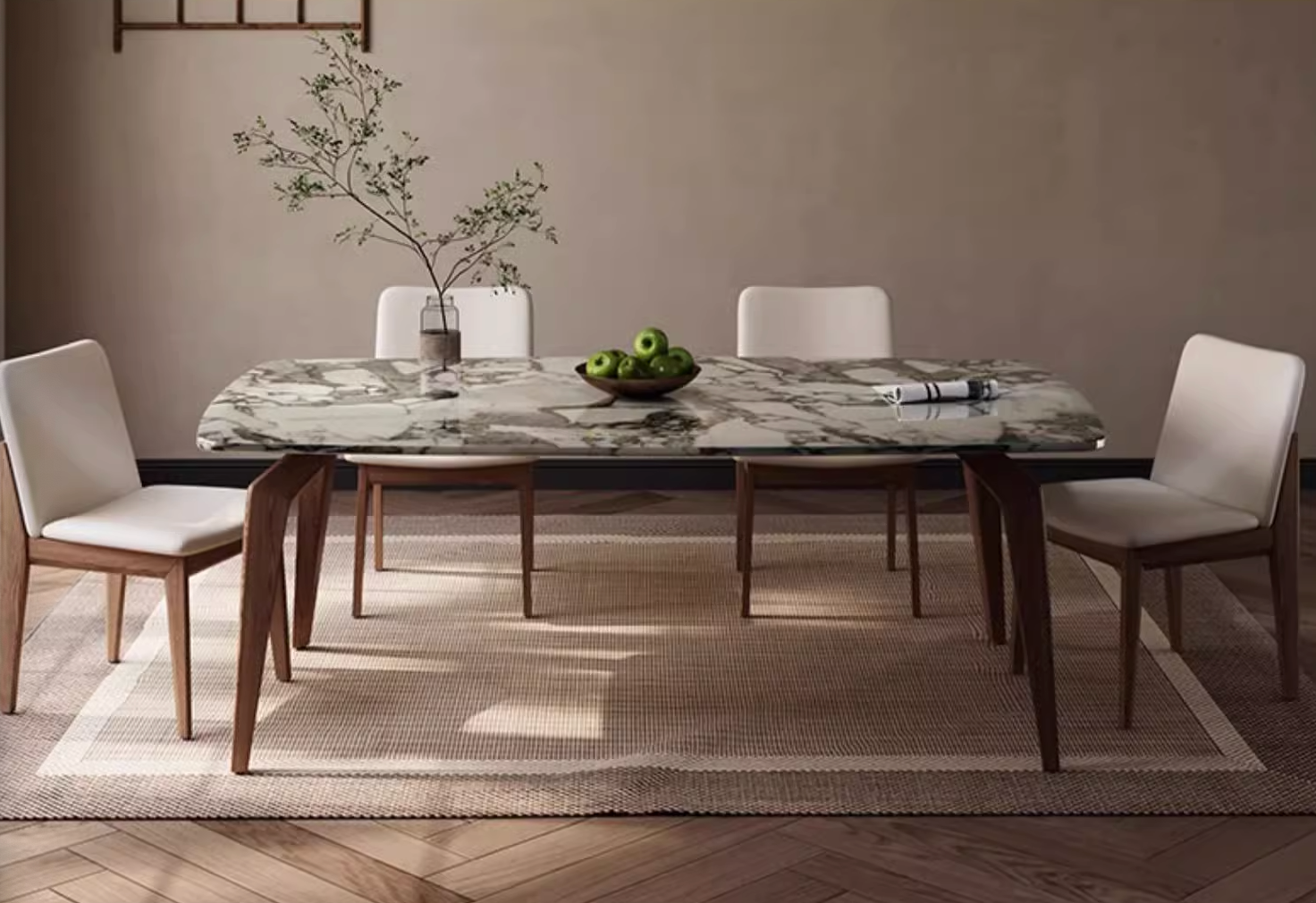 Luxe Dining Company:Dominic Dining Table, Marble