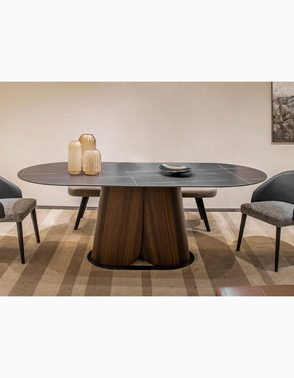 Luxe Dining Company:Lauren Dining Table, Sintered Stone