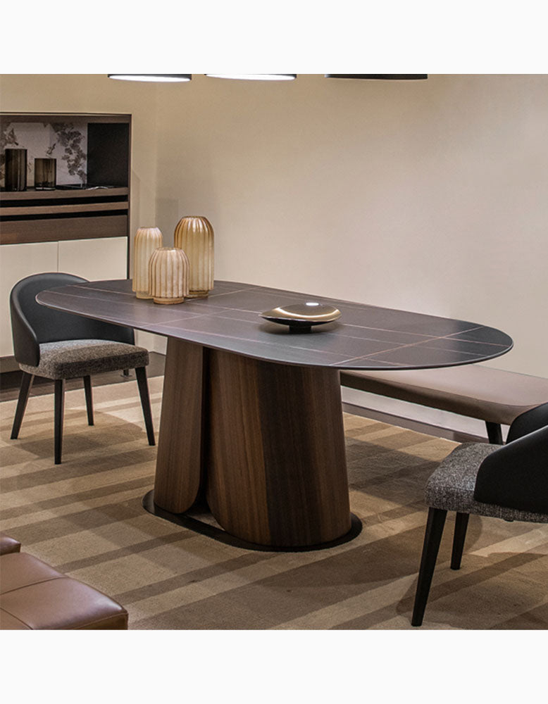 Luxe Dining Company:Lauren Dining Table, Sintered Stone