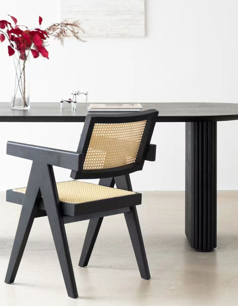 Luxe Dining Company:Ivar Oval Dining Table, Solid Wood