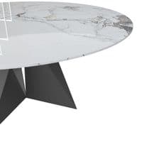 Singapore 1.4M Round Dining Table